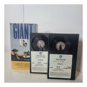 Giant (2 tape set) BETA Tape Betamax (Not VHS) James Dean
